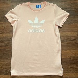 •Adidas•Baby Pink Jersey Dress Size Medium